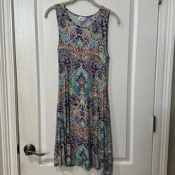 Cupio size S/P Sleeveless multicolor dress - Picture 1 of 6